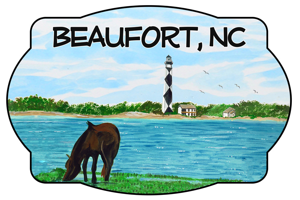 Morris Island Lighthouse Decal/Sticker - Click Image to Close