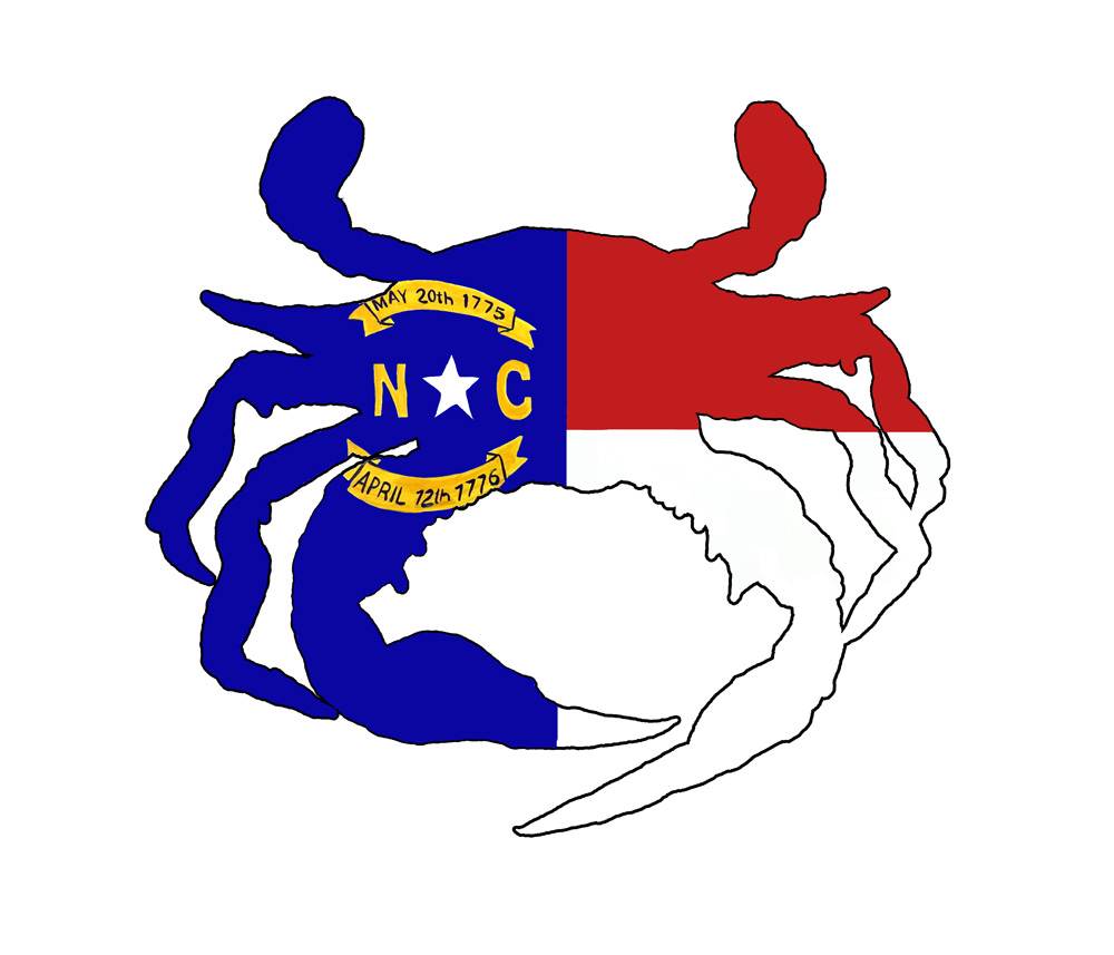 North Carolina Crab Decal/Sticker