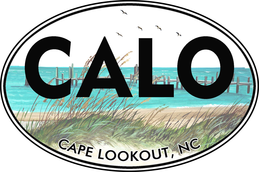 CALO - Cape Lookout Dock Decal/Sticker