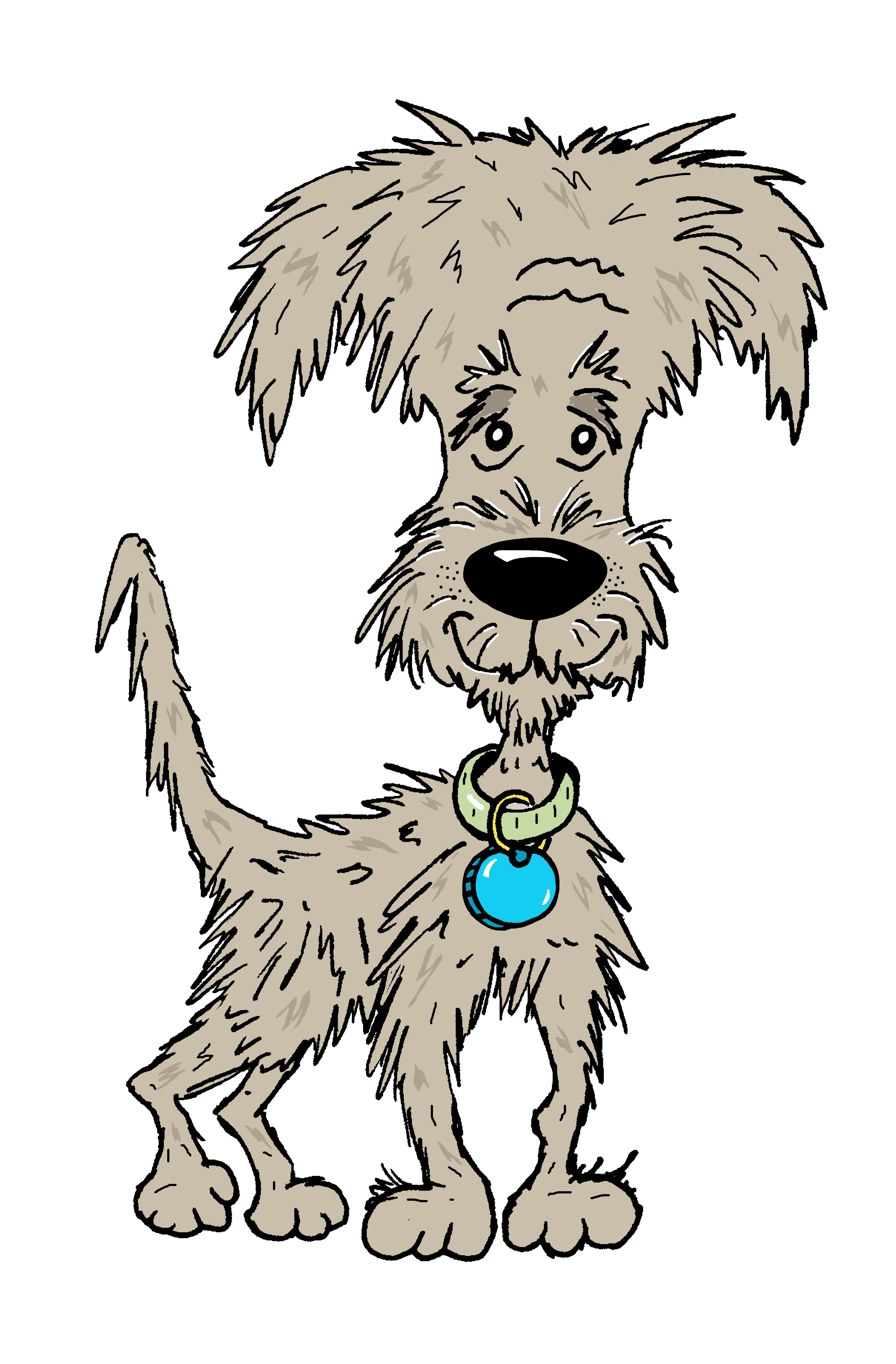 Oldster Dog Decal/Sticker - Click Image to Close