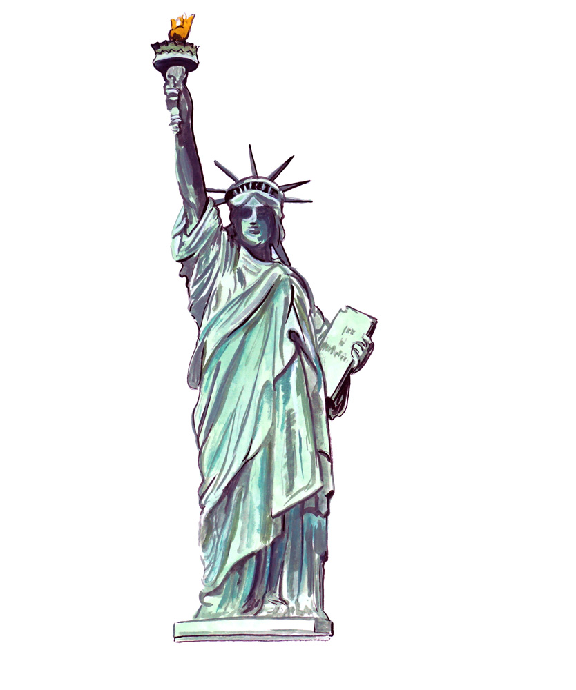 Statue of Liberty Decal/Sticker