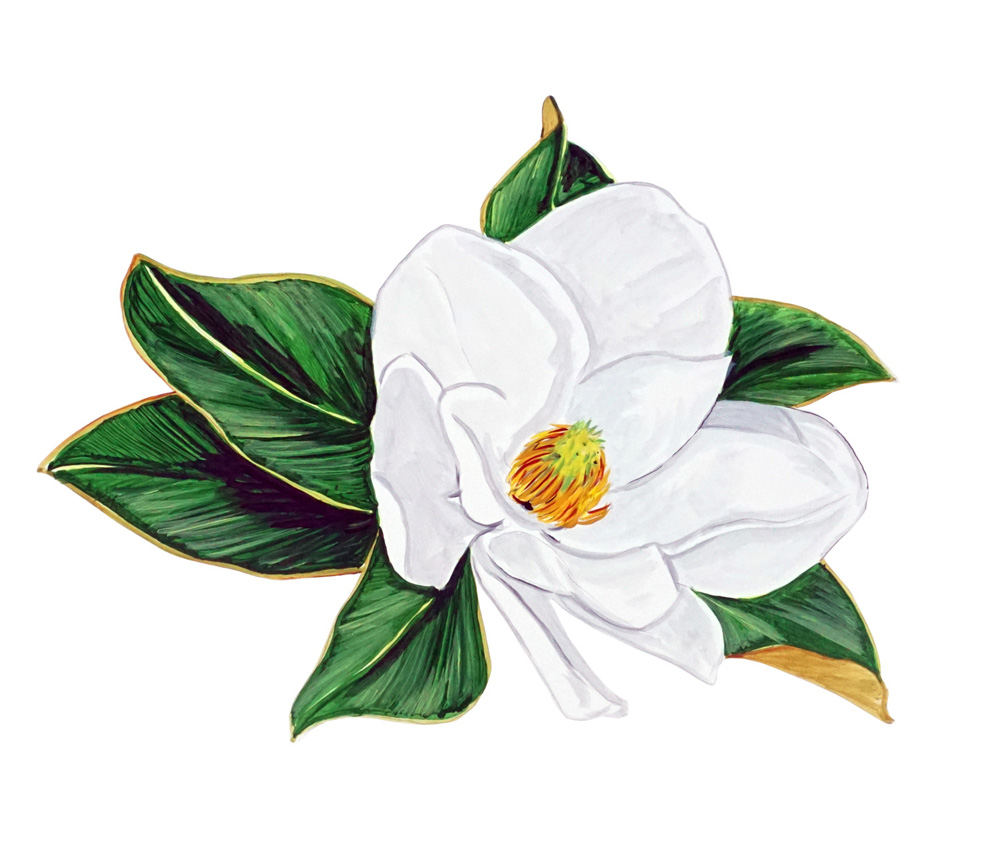Magnolia Decal/Sticker - Click Image to Close