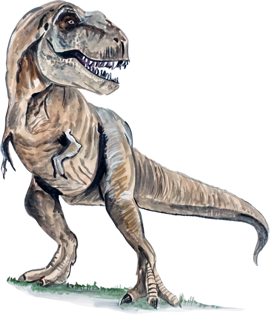 T-Rex Decal/Sticker - Click Image to Close