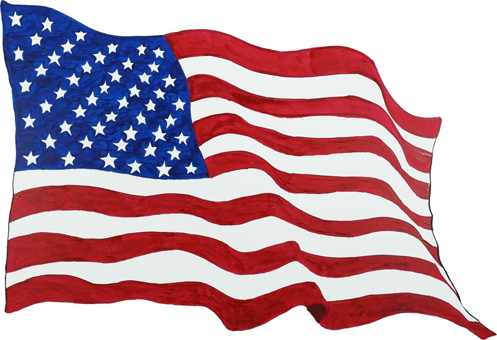American Flag Decal/Sticker - Click Image to Close