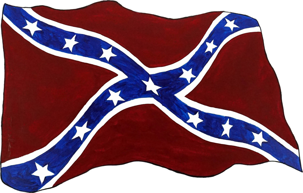 Confederate Flag Decal/Sticker