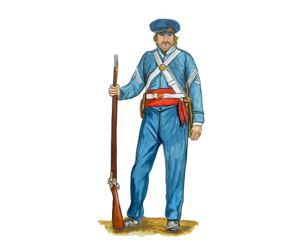 CONFEDERATE SOLDIER Decal/Sticker - Click Image to Close