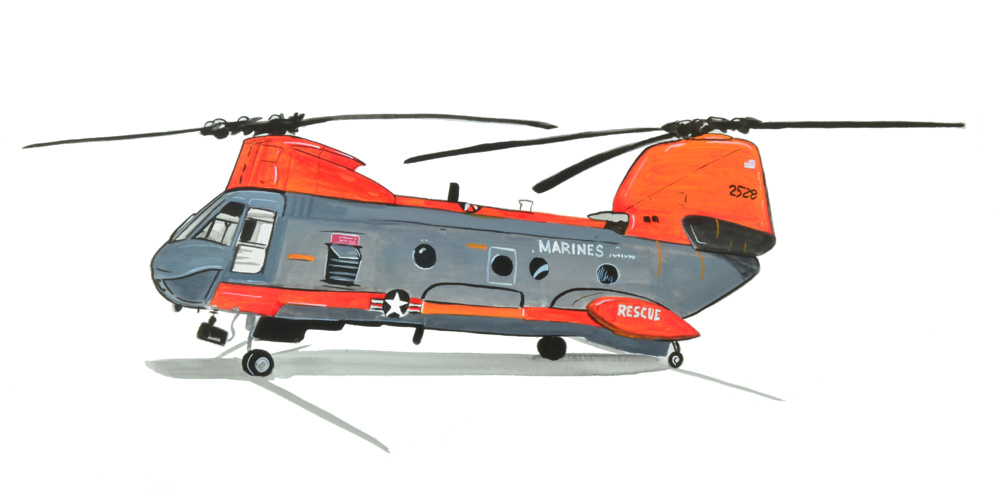 Search and Rescue Helicopter Decal/Sticker - Click Image to Close