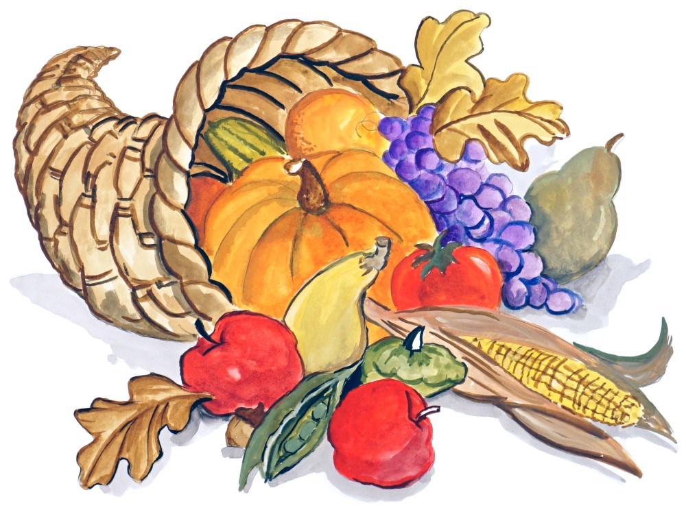 Cornucopia Decal/Sticker