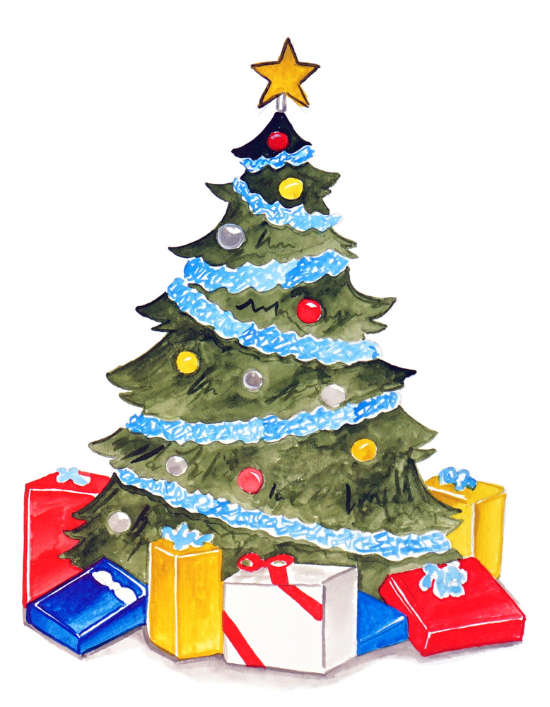 Christmas Tree Decal/Sticker