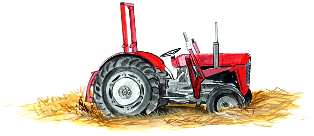 Tractor Decal/Sticker - Click Image to Close