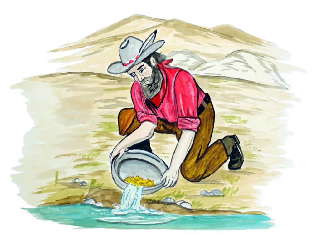 California Gold Miner Decal/Sticker