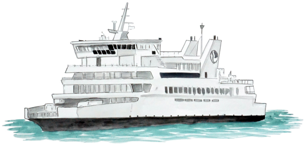 Ferry Decal/Sticker - Click Image to Close