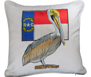 NC Flag Pelican