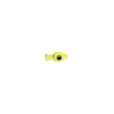 Witch Head 4g Yellow Lure Head - Click Image to Close