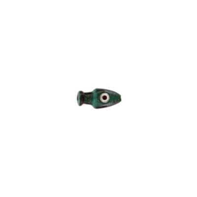 Witch Head 8g Green Black Lure Head - Click Image to Close