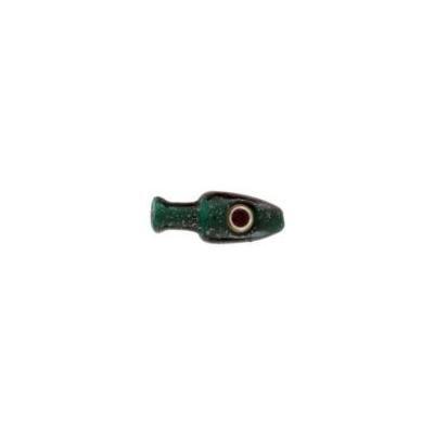 Witch Head 15g Green Black Lure Head - Click Image to Close