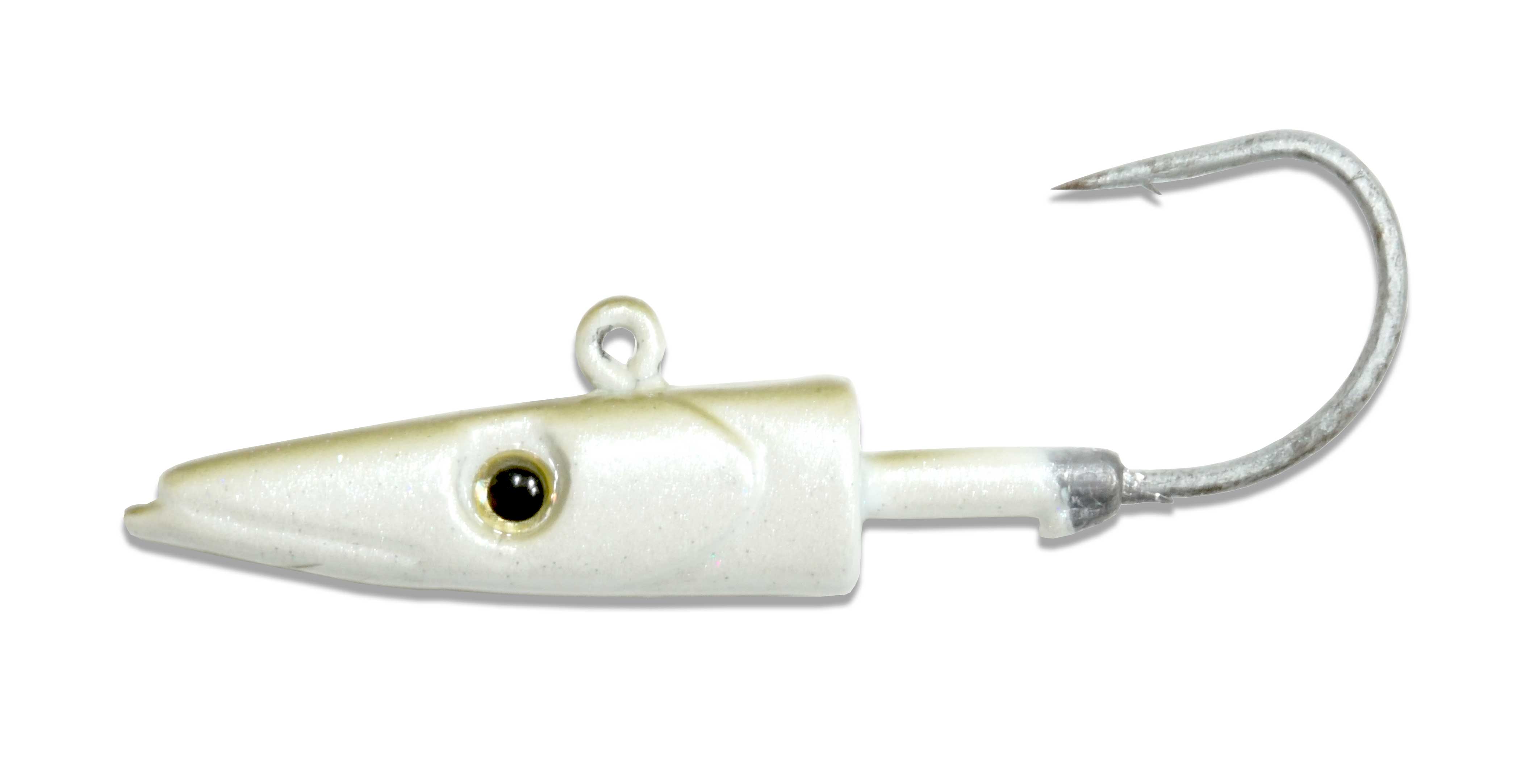 Almost Alive Sand Eel Lead Jig Head Lure With Hook 16 Gram .6 Oz - Click Image to Close