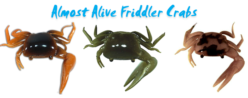 Almost Alive Lures Soft Plastic Crabs Bait Realistic artificial
