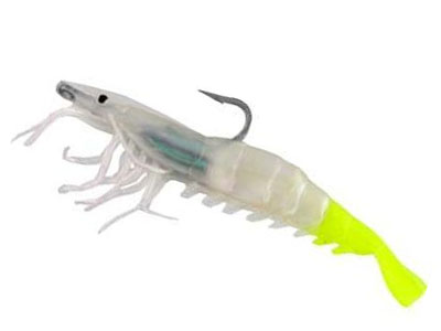 Almost Alive 6 Pack 3.5 Shrimp Lures Electric Chicken Unrigged [AA107] -  $3.63 : Almost Alive Lures, The best there ever was.