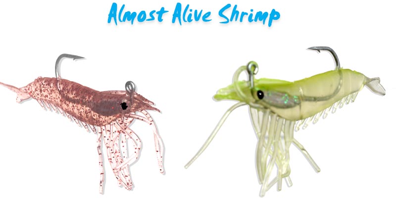 Shrimp Soft Lure Fishing Plastic Lures Artificial Bait Lifelike Maggots Fish 