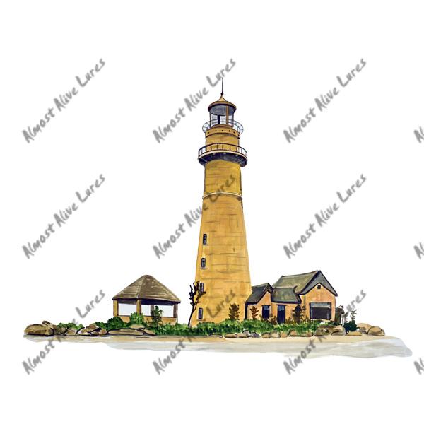 Weihai Lighthouse Decal/Sticker - Click Image to Close
